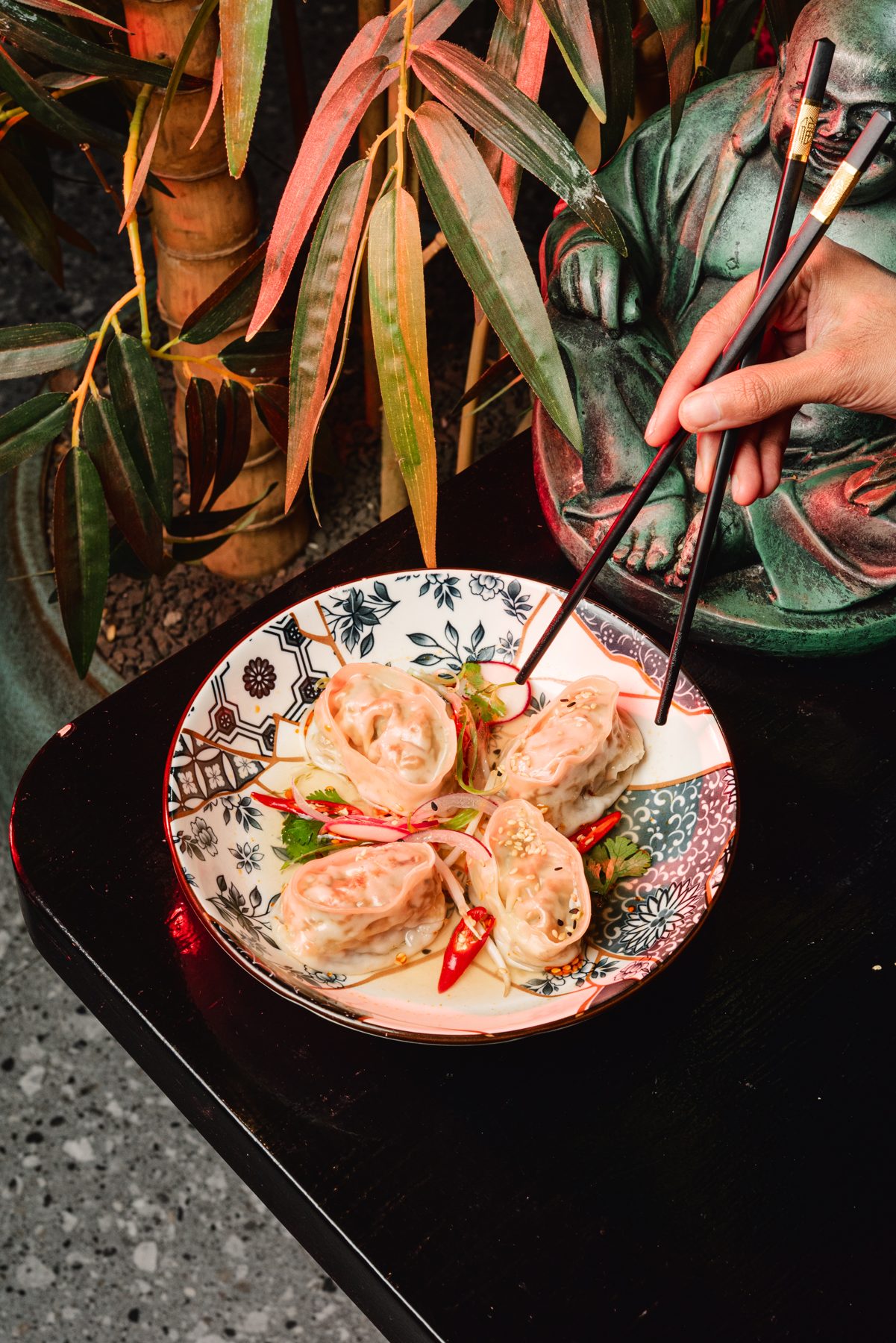 Chunky Chau Sandton — Prawn dumplings