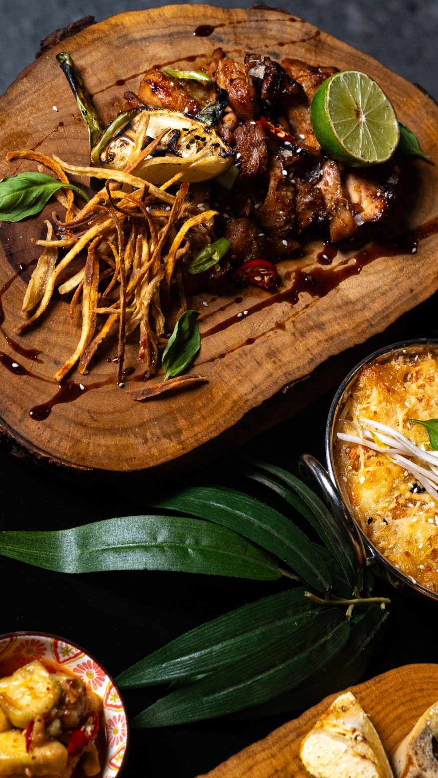 Chunky Chau Sandton — Chau Mein on the board