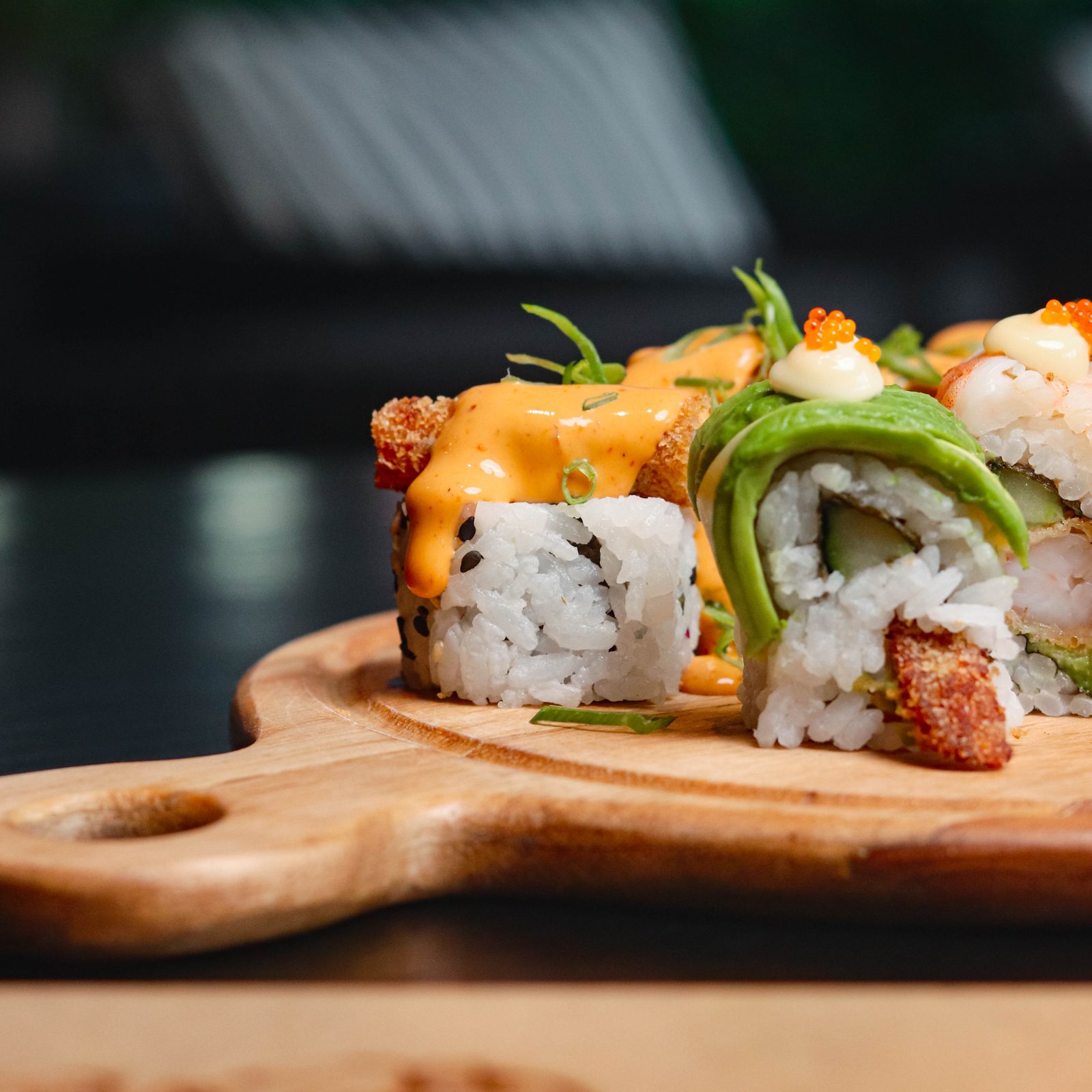 Chunky Chau Sandton — Sushi board selection